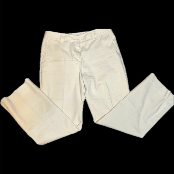 Talbots Pants - Talbots Heritage flat front straight leg pants. Size 10P. Light khaki.